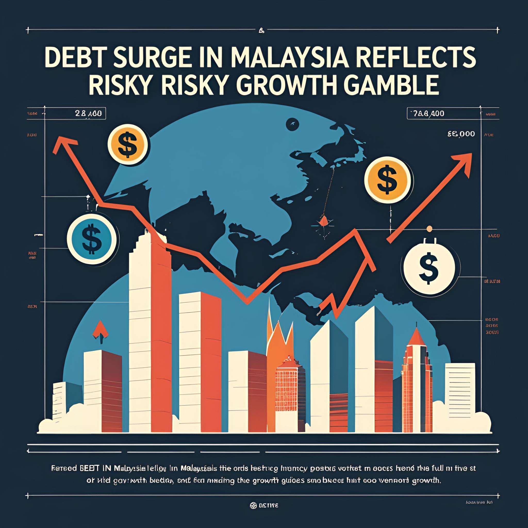 DEBT SURGE IN MALAYSIA REFLECTS RISKY GROWTH GAMBLE_