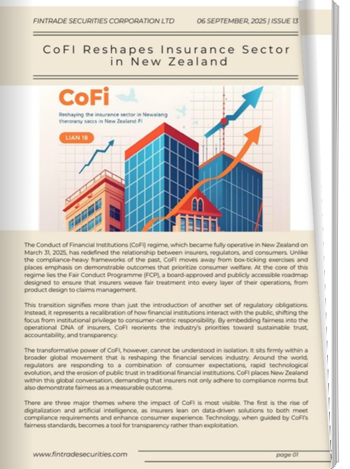 CoFI Reshapes Insurance Sector in New Zealand