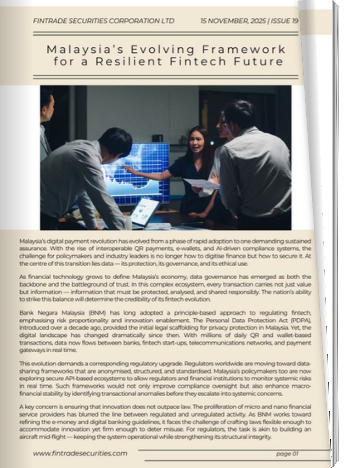 Malaysia’s Evolving Framework for a Resilient Fintech Future